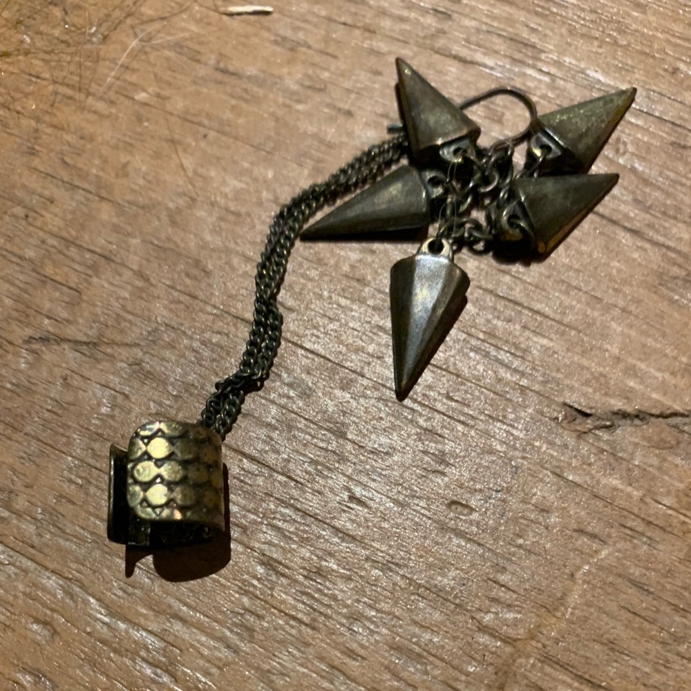 Spiky Cuff Single Earring